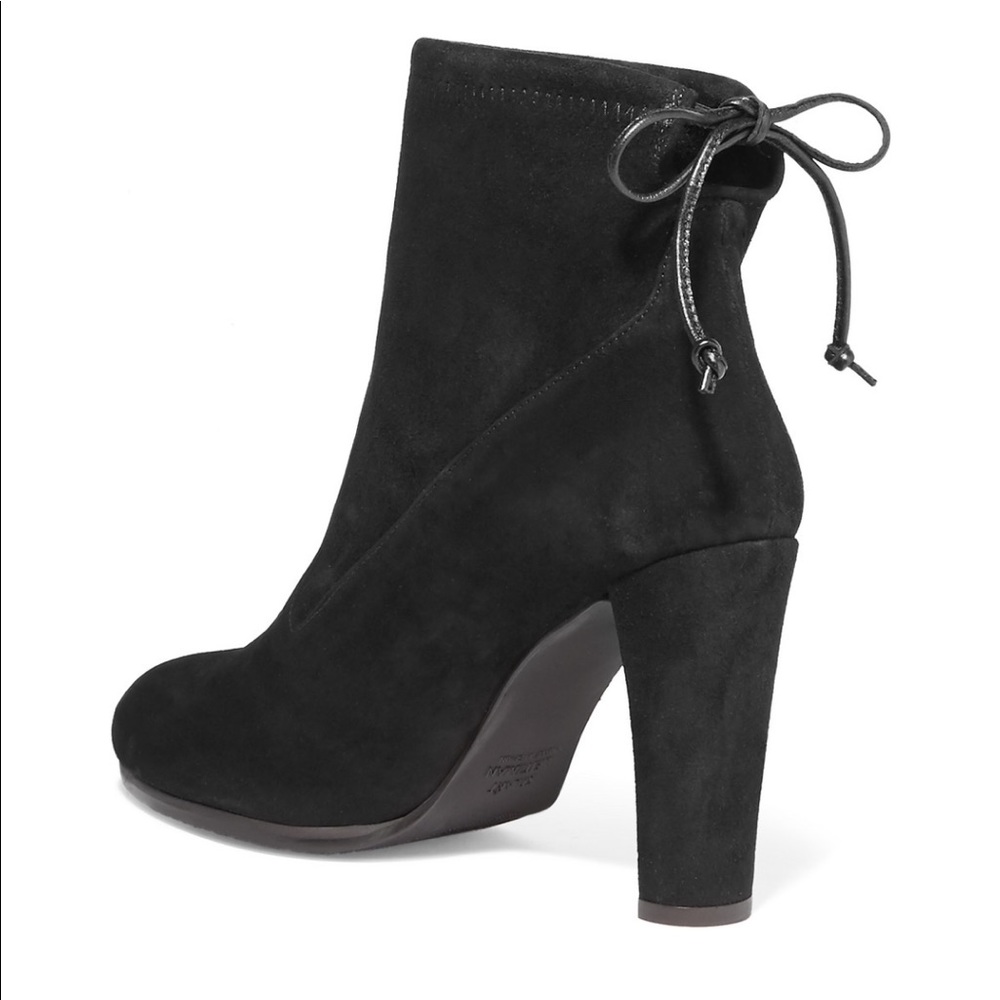 Stuart Weitzman Catch Suede Bootie 9 - image 2